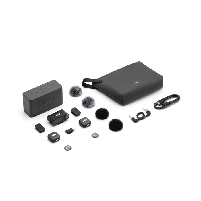 DJI Mic 3 Wireless Microphone System - 2-Person (2 Tx)