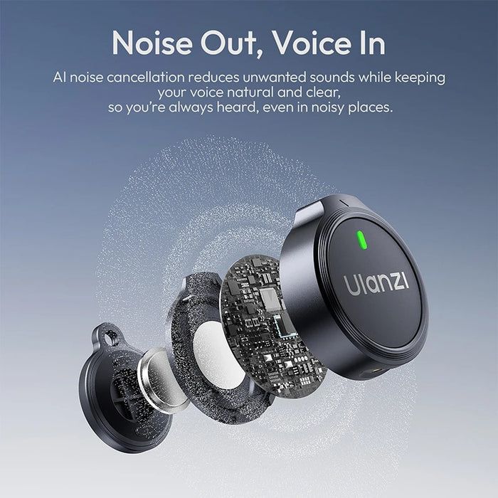 ULANZI A21 Wireless Microphone - for Lightning