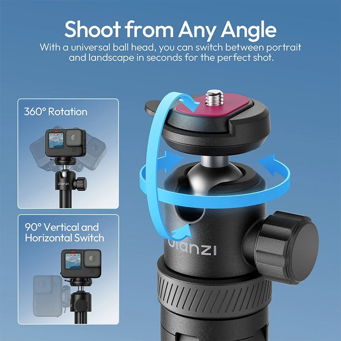 ULANZI TT24 Cka Quick-Release 2-in-1 Selfie Stick + Tripod