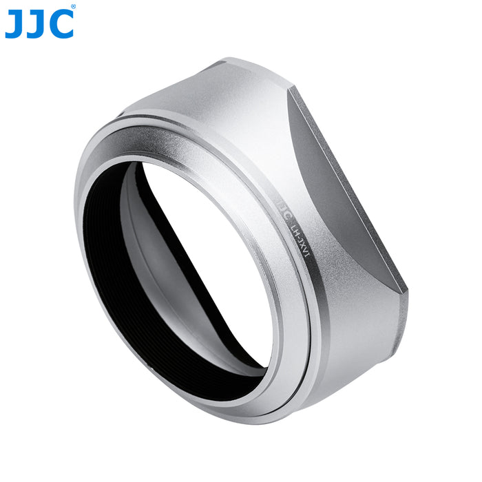 JJC Lens Hood & Filter Adapter Ring for Fujifilm X100VI (Silver)