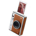 FUJIFILM INSTAX MINI EVO Hybrid Instant Camera - Brown - 673SHOP.com