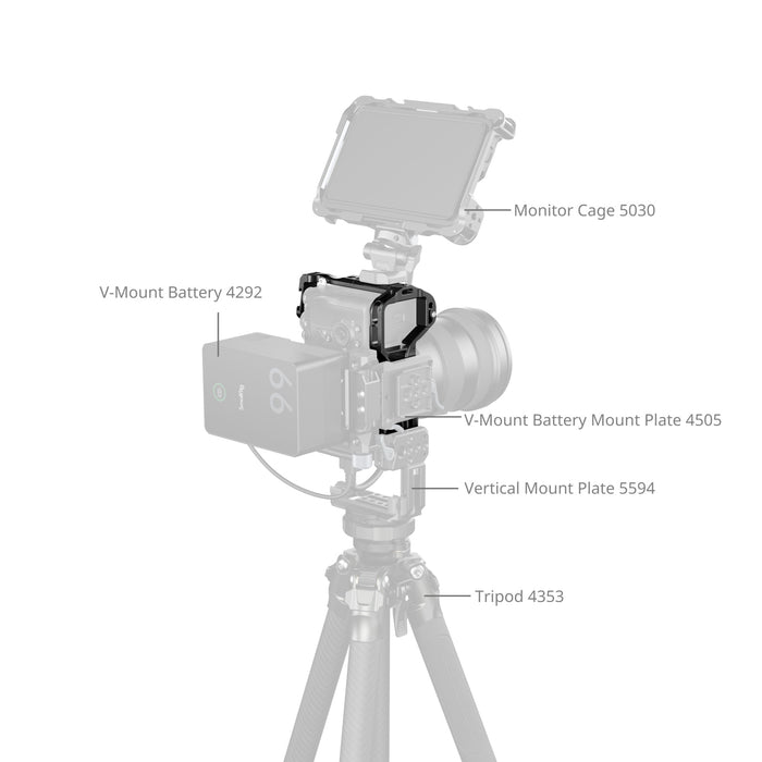 SMALLRIG 3667C Full Camera Cage for Sony a7 V / a7R V / a7 IV / a7S III / a1 / a7R IV