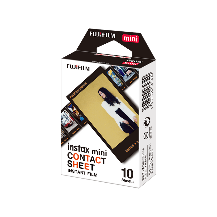 FUJIFILM Instax Mini Film - Contact Sheet