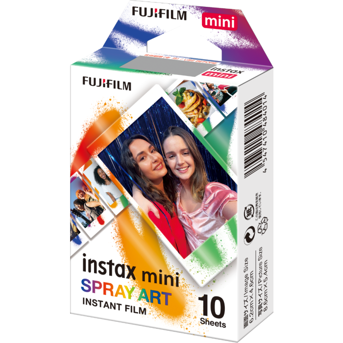 FUJIFILM Instax Mini Film - Spray Art