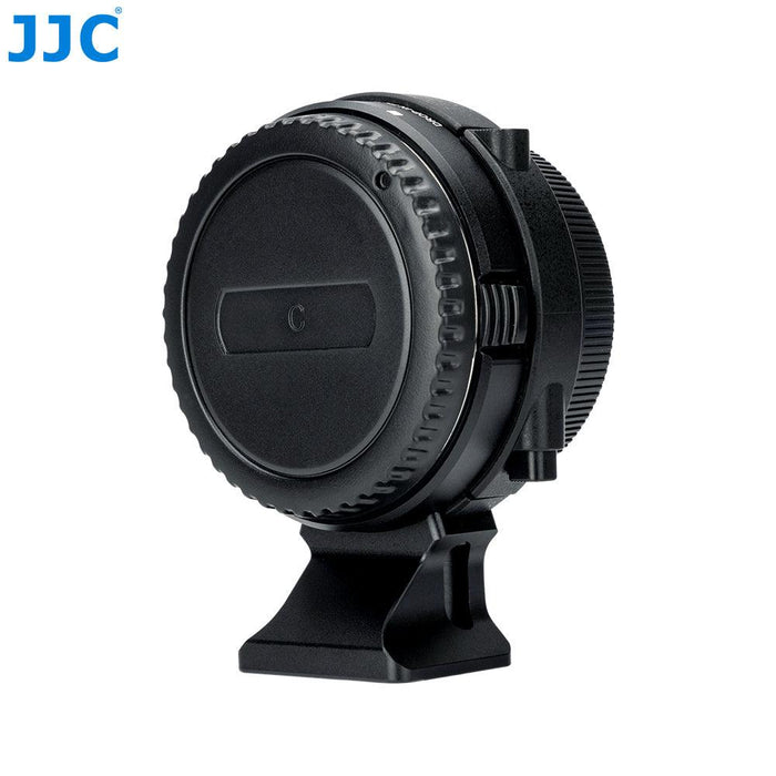 JJC Lens Mount Adapter with Drop-In Filters allows you to mount any Canon EF/EF-S lens onto Canon EOS R mirrorless cameras - 673SHOP.com
