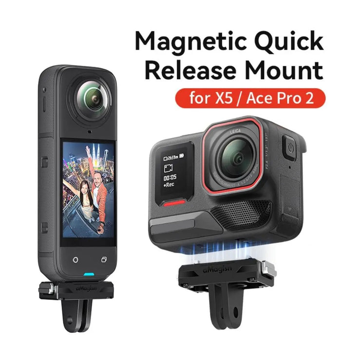 OEM (Generic) Plastic Magnetic Quick Release Mount for Insta360 X5/ Ace Pro 2/ Ace Pro