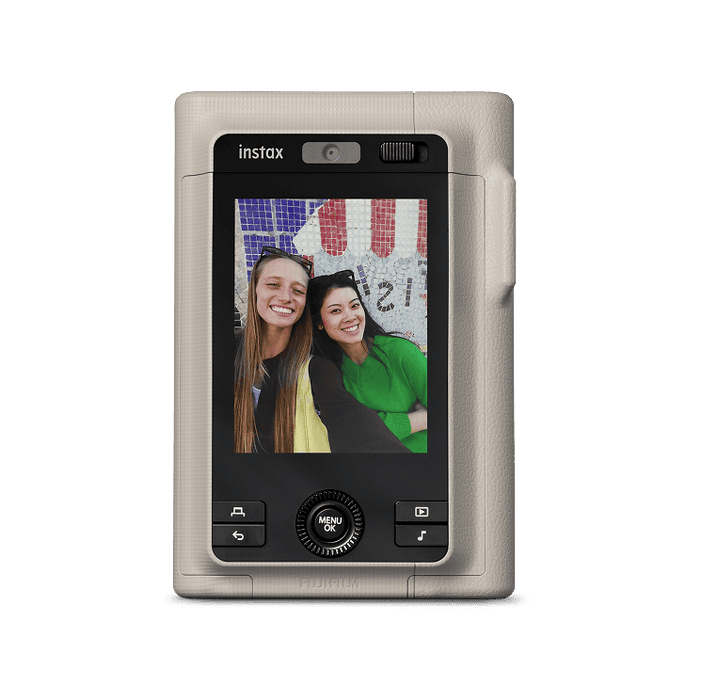 FUJIFILM INSTAX Mini LiPlay Hybrid+ Instant Camera (Sand Beige)