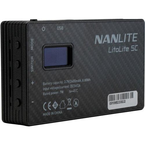 NANLITE LitoLite 5C RGBWW Mini LED Panel - 673SHOP.com