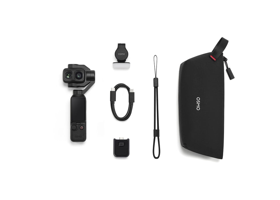 DJI Osmo Pocket 4P Standard Combo - everything in the box
