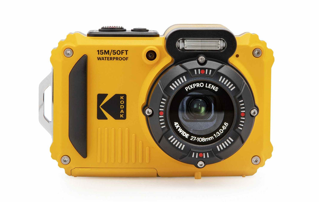KODAK PIXPRO WPZ2 Rugged Waterproof Digital Camera - Yellow