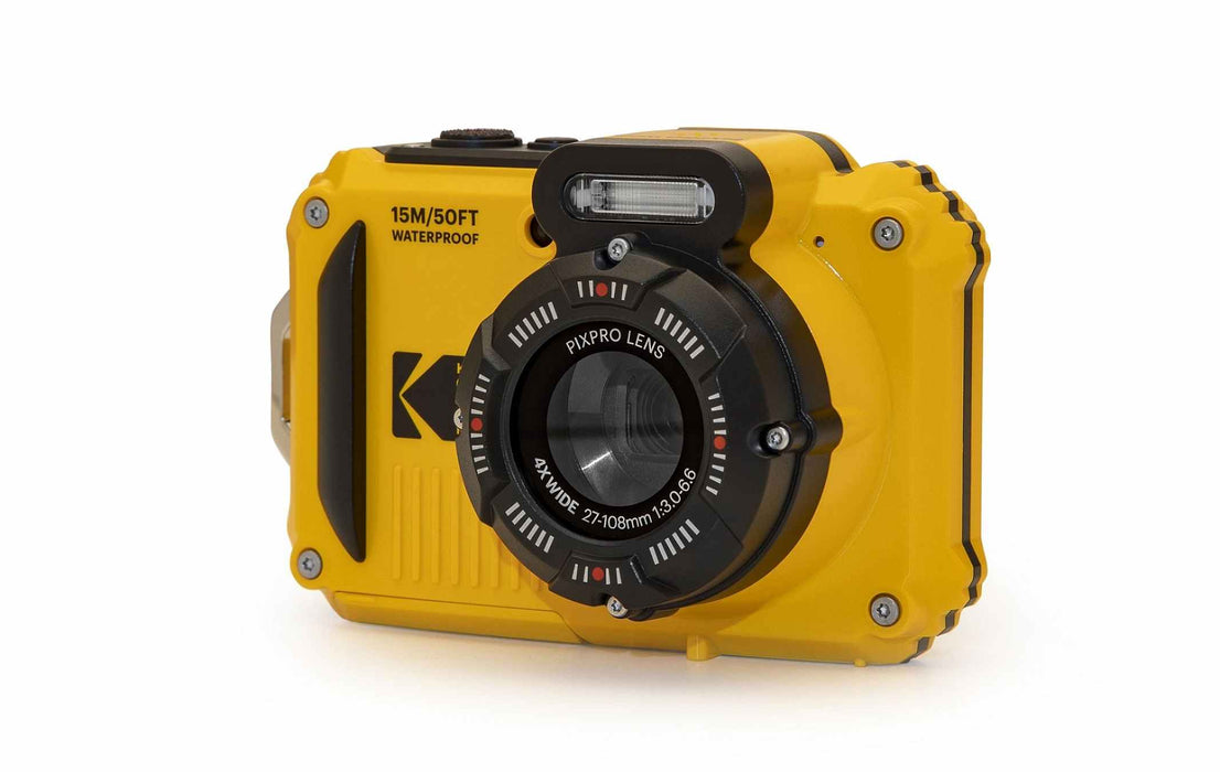KODAK PIXPRO WPZ2 Rugged Waterproof Digital Camera - Yellow