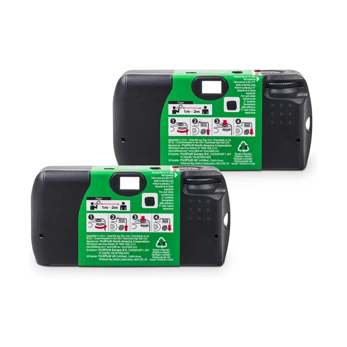 FUJIFILM Quick Snap (Disposable) Film Camera (US Version) - 2-pack