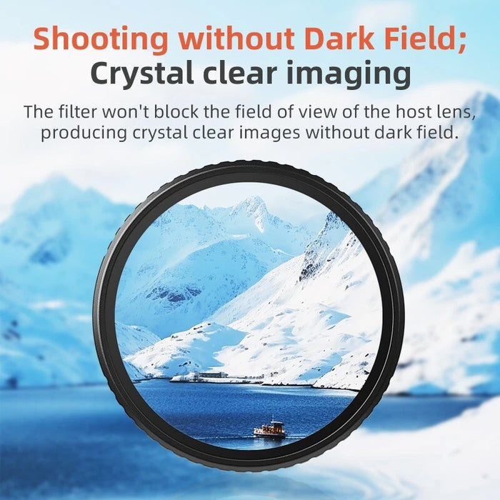 OEM (Generic) Clip-on Filters for DJI Action 5 Pro / Action 4 / Action 3 - CPL + ND8 + ND16 + ND32