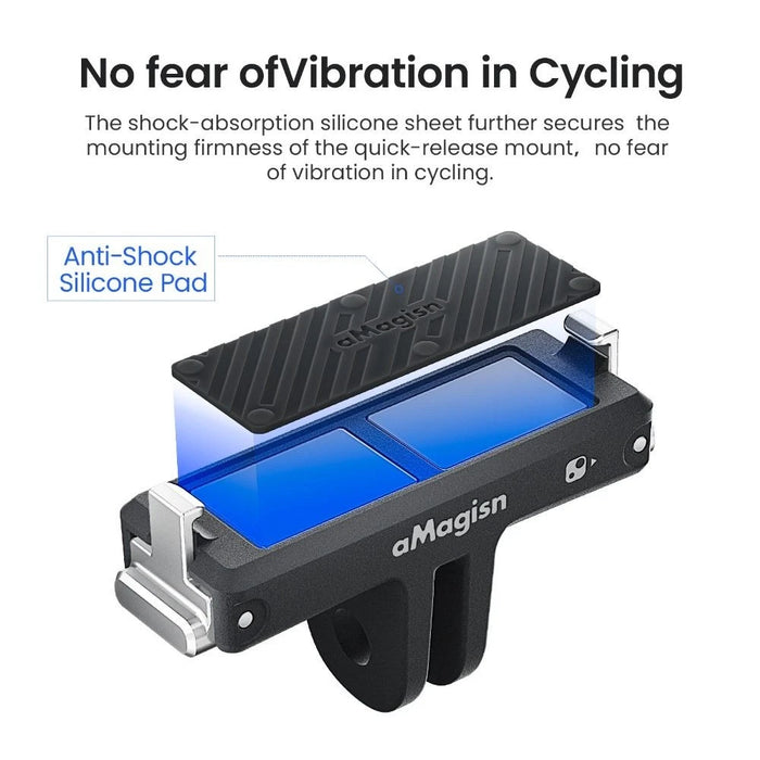 OEM (Generic) Plastic Magnetic Quick Release Mount for Insta360 Go Ultra