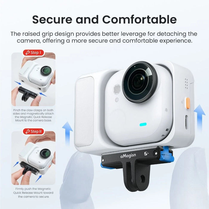 OEM (Generic) Plastic Magnetic Quick Release Mount for Insta360 Go Ultra