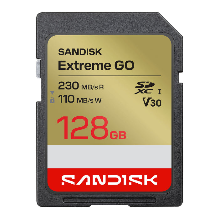 SANDISK SD Extreme GO V30 - 128GB