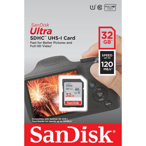 SANDISK Ultra UHS-I SD Memory Card- All Capacity (32GB to 256GB); Recommended for Photographers and Sony, Fujifilm, Canon & Nikon cameras - 673SHOP.com
