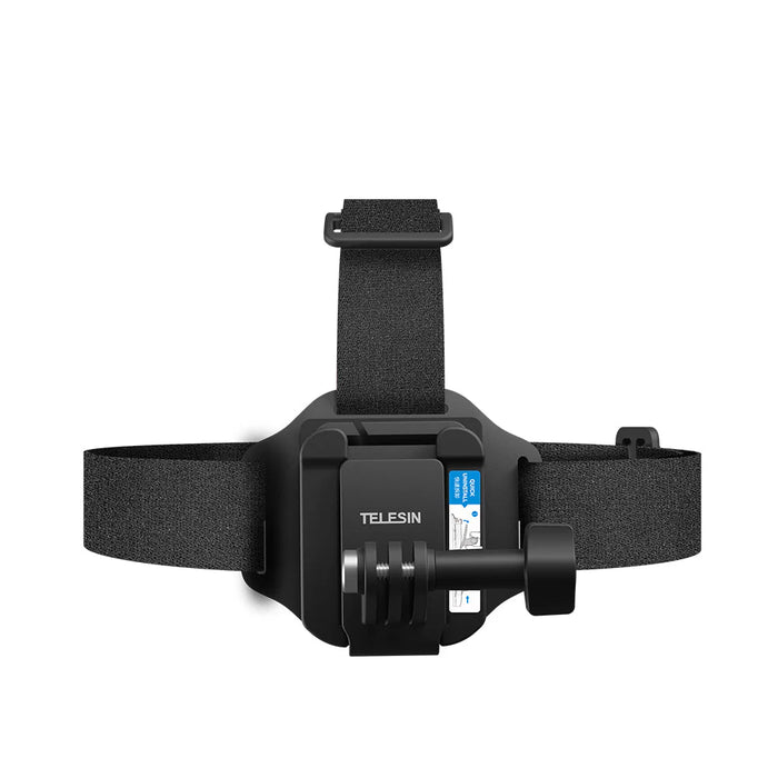 TELESIN 2-In-1 Quick Release Head Strap + Cap Clip for action camera