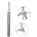 【 673SHOP ESSENTIALS 】2.8m Medium Duty Light Stand (Tube Diameters 35mm/ 30mm/ 25mm) - All Metal Construction, Air Cushioned - 673SHOP.com
