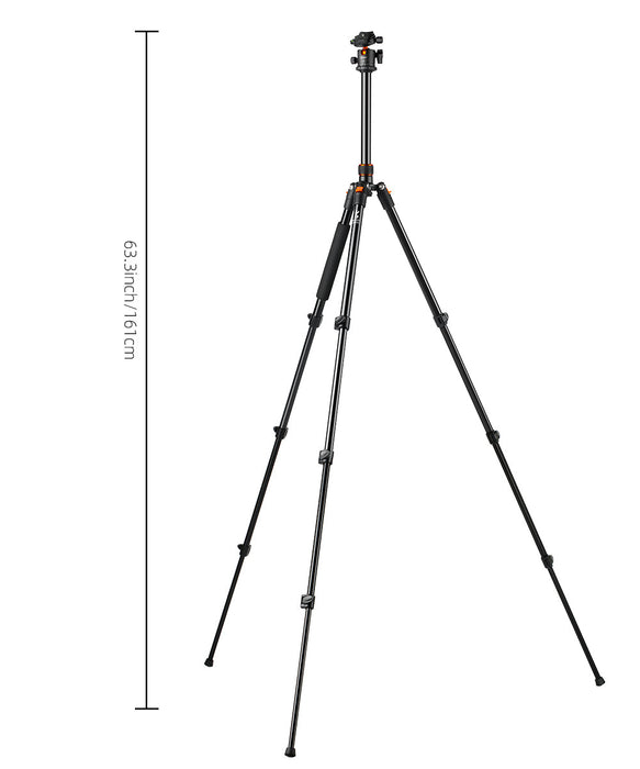 K&F CONCEPT SA234 DSLR Aluminum Camera Tripod with Ball Head