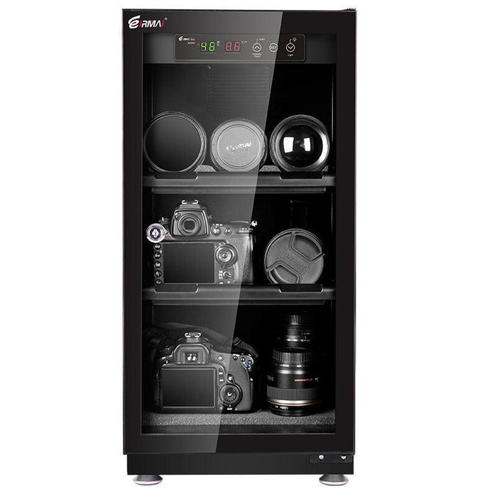 EIRMAI Dry Cabinet - Automatic digital control, LED display, 50L, 5 years warranty - 673SHOP.com