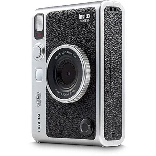 FUJIFILM INSTAX MINI EVO Hybrid Instant Camera (Black) —