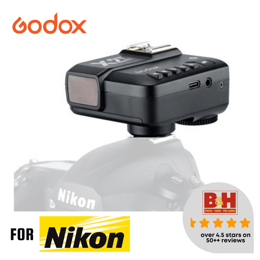 GODOX X2T TTL Wireless Flash Transmitter for Nikon (compatible with Godox speedlight, studio light) - 673SHOP.com