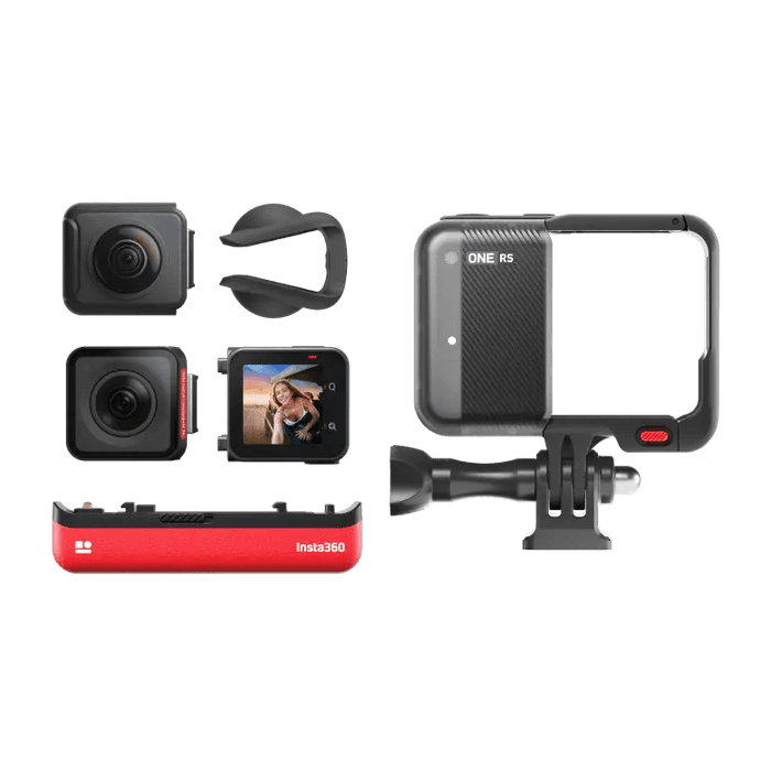 INSTA360 ONE RS Modular Camera - Twin Edition (4K Boost Lens + 360 Lens) - 673SHOP.com
