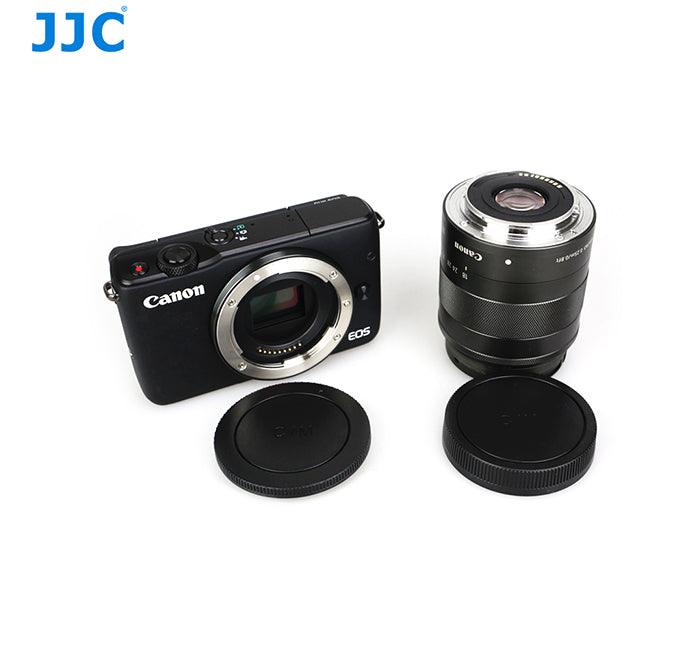 JJC Body Cap & Rear Lens Cap - for Canon EOS-M - 673SHOP.com