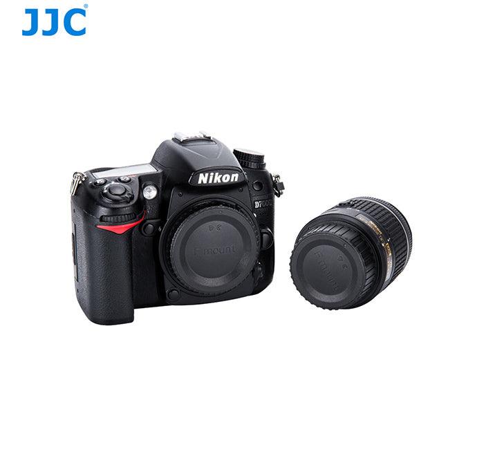 JJC Body Cap & Rear Lens Cap - for Nikon F - 673SHOP.com