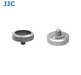 JJC Deluxe Soft Release Button - Silver & Black - 673SHOP.com