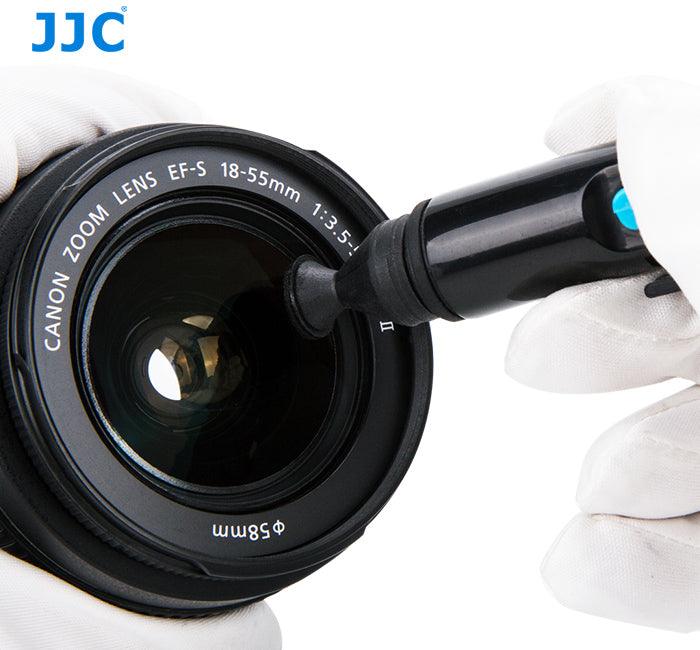 JJC Lens Cleaning Pen Set (lens pen with 3 sets of dual carbon heads, pouch and microfibre cleaning cloth) - 673SHOP.com