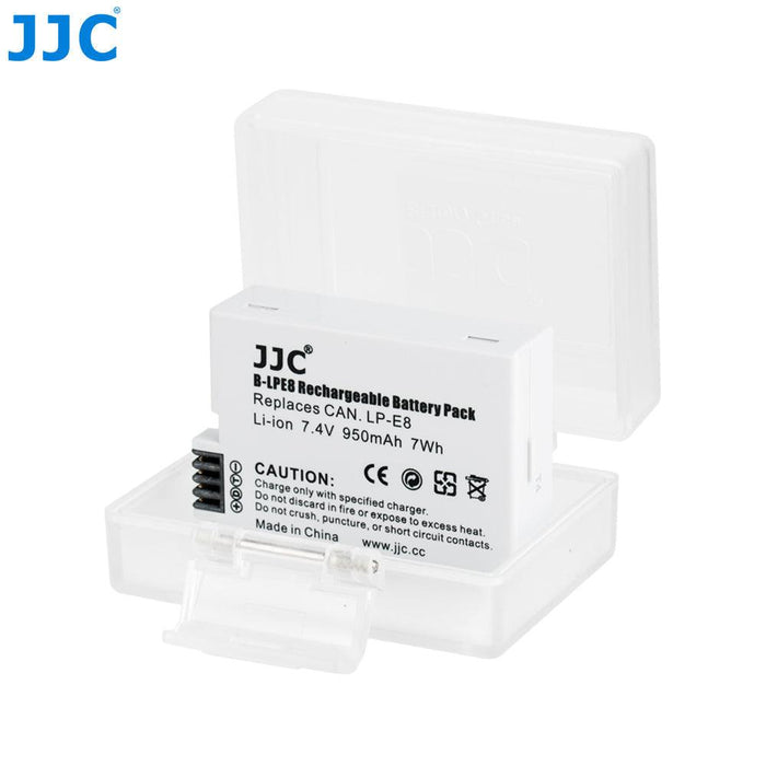JJC Replacement Battery for Canon LP-E8 (for Canon EOS 550D, 600D, 650D, 700D) - 673SHOP.com