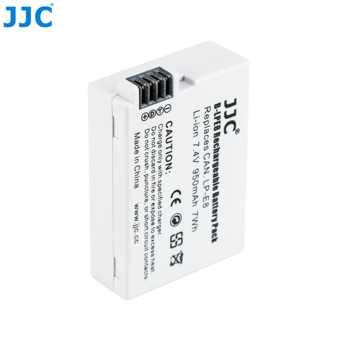 JJC Replacement Battery for Canon LP-E8 (for Canon EOS 550D, 600D, 650D, 700D) - 673SHOP.com