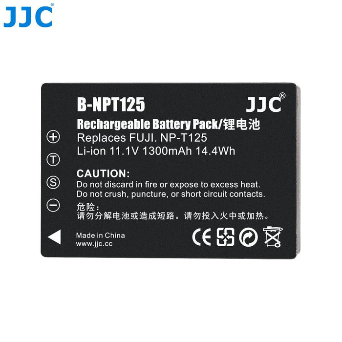 JJC Replacement Battery for Fujifilm NP-T125 (for Fujifilm GFX 50S, GFX 50R, GFX 100 cameras) - 673SHOP.com