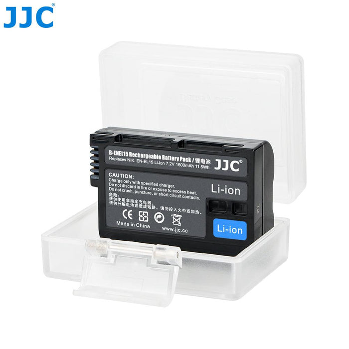 JJC Replacement Battery for Nikon EN-EL15 (for Nikon Z7, Z6, Z7 II, Z6 II, Z5, D780, D610, D7500, D850, D7200, D500, D810A, D750, D810, D7100, D800E, D600, D7000, Nikon 1 V1, D800) - 673SHOP.com