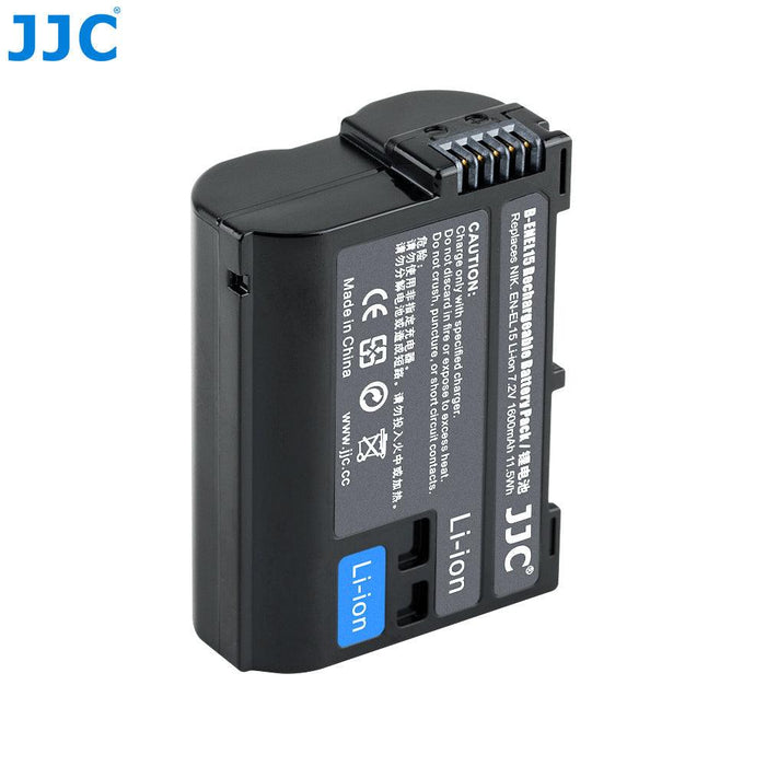 JJC Replacement Battery for Nikon EN-EL15 (for Nikon Z7, Z6, Z7 II, Z6 II, Z5, D780, D610, D7500, D850, D7200, D500, D810A, D750, D810, D7100, D800E, D600, D7000, Nikon 1 V1, D800) - 673SHOP.com
