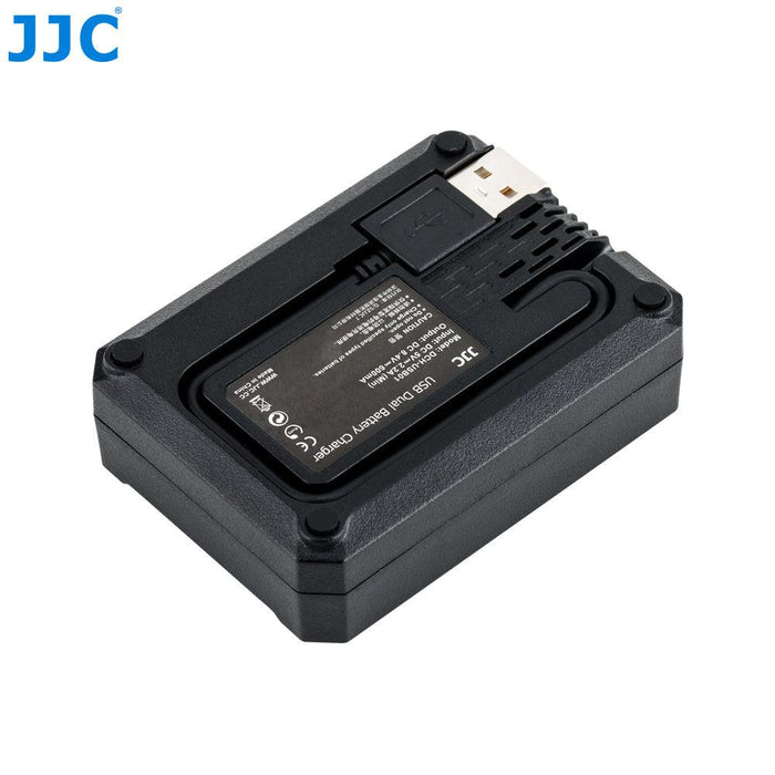 JJC USB Dual Battery Charger for Fujifilm NP-W126/ NP-W126S (for most Fujifilm X cameras) - 673SHOP.com