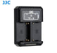 JJC USB Dual Battery Charger for Sony NP-F550/ F750/ F970/ FM50/ FM500H series of batteries - 673SHOP.com