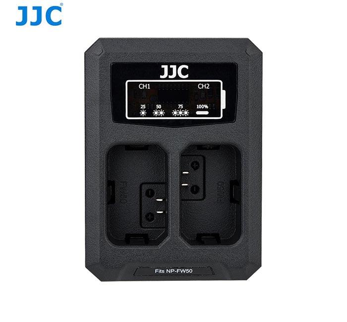 JJC USB Dual Battery Charger for Sony NP-FW50 (for Sony cameras) - 673SHOP.com