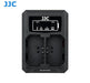 JJC USB Dual Battery Charger for Sony NP-FZ100 (for Sony cameras) - 673SHOP.com