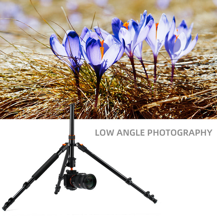K&F CONCEPT SA234 DSLR Aluminum Camera Tripod with Ball Head