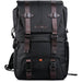 K&F CONCEPT Multi-Functional Camera Travel Backpack 20L (Black) - 673SHOP.com