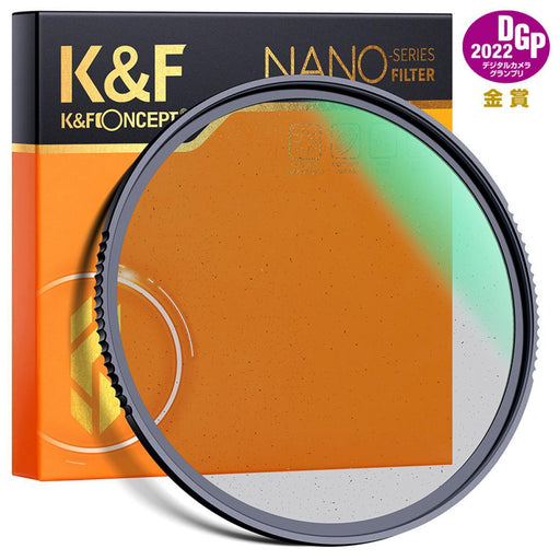 K&F CONCEPT NANO-X Series Filter - Black Diffusion (Black Mist) 1/4 - All Sizes - 673SHOP.com