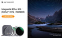 K&F CONCEPT NANO-X Series Magnetic Filter Set (MCUV + CPL + ND1000 Filters) with Storage Bag & Magnetic Filter Ring (Magnetic Lens Cap NOT Included) - All Sizes - 673SHOP.com