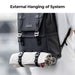 K&F CONCEPT Stylish Multi-Functional Camera Travel Backpack with Rain Cover 20L (Black) - 673SHOP.com