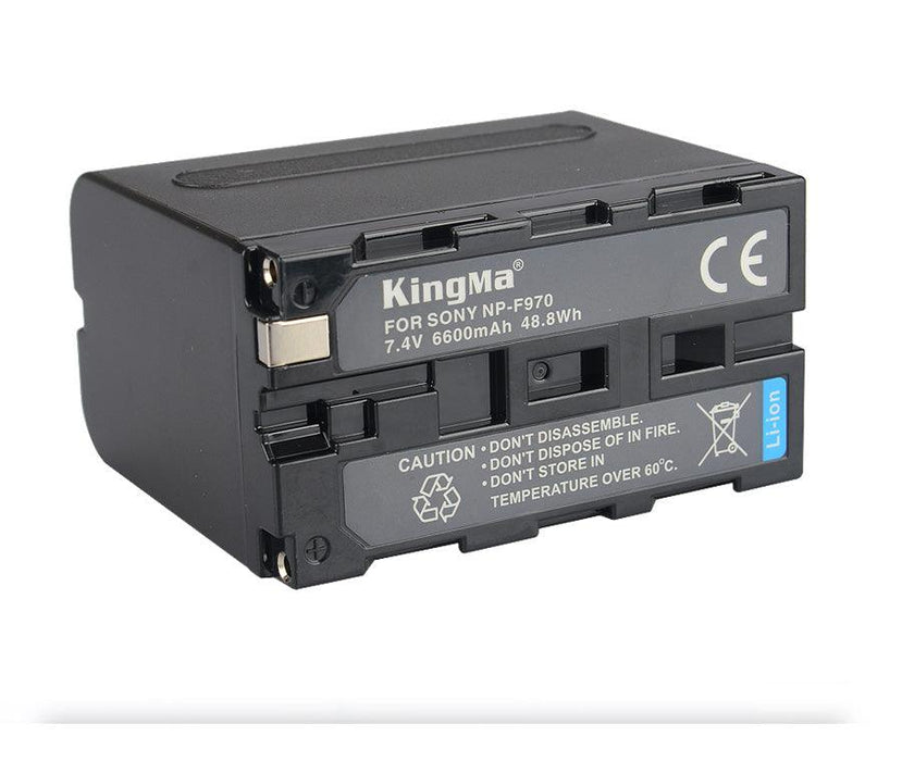 KINGMA Replacement Battery for Sony NP-F970 (for most Sony camcorder and most video light, studio flash & monitor) - 673SHOP.com