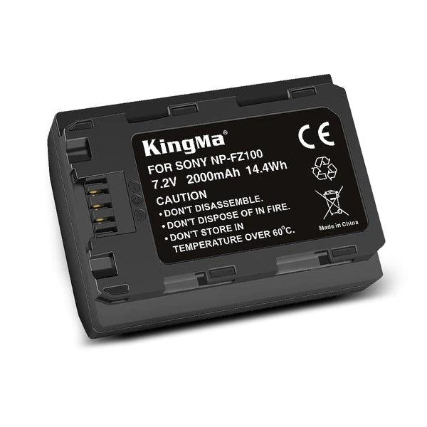 KINGMA Replacement Battery for Sony NP-FZ100 (for Sony a7C, a7S III, a6600, a9 II, a7 III, a7R III, a7R IV, a9 cameras) - 673SHOP.com