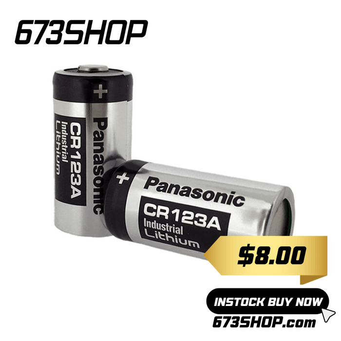 PANASONIC CR123A Battery for Film Camera (per pcs) - 673SHOP.com