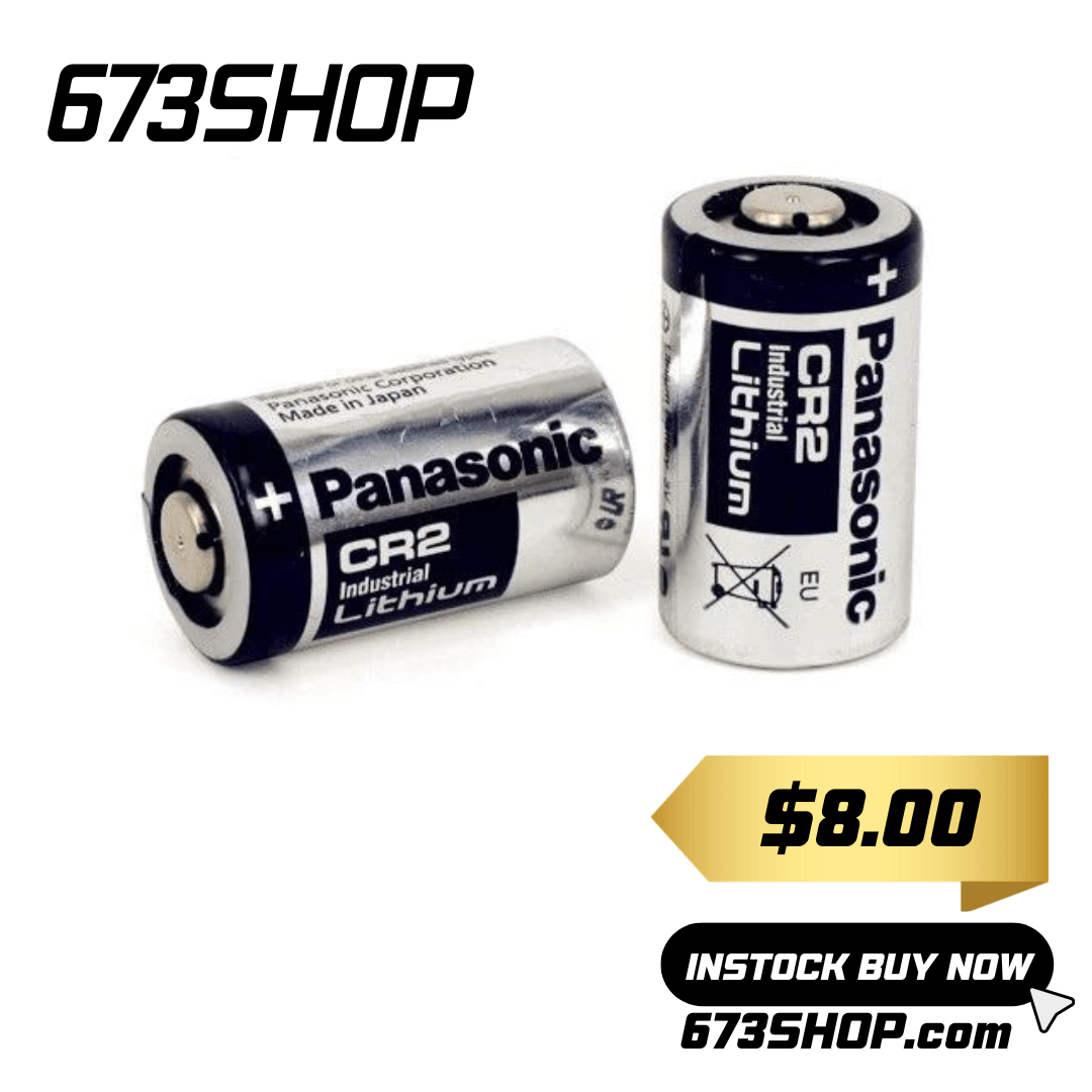 PANASONIC CR2 Battery for Film Camera per pcs 673SHOP